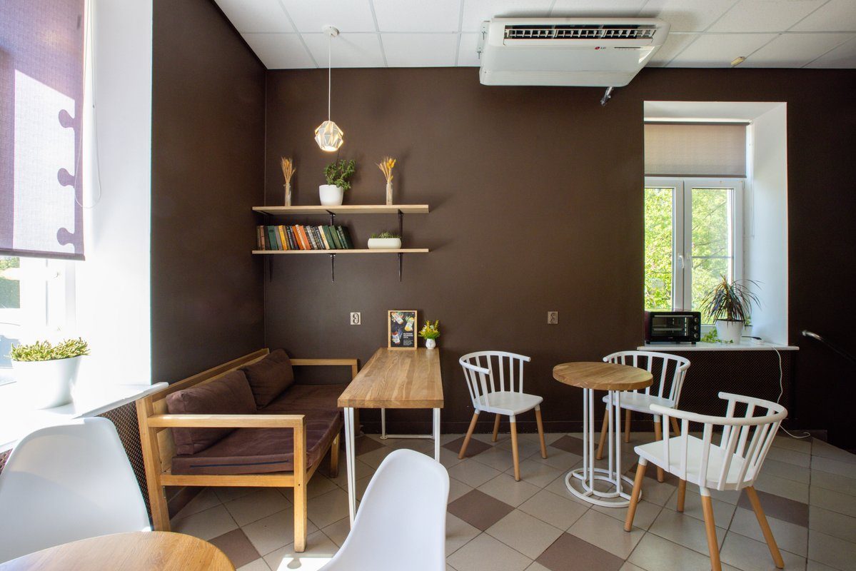 Зал кофейни Кофейня Take and Wake Coffee Co